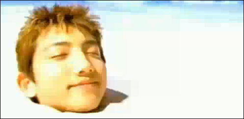 Look at how smug that grin is.